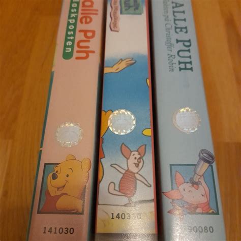 Nalle Puh 3 st VHS Band Köp på Tradera 576953929