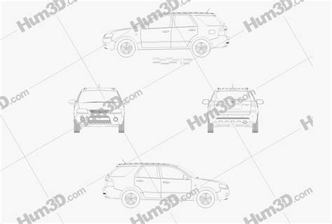 Ford Territory Sy 2009 Blueprint