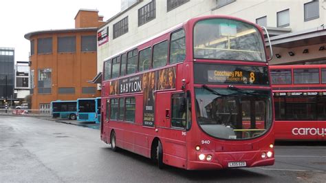 FULL ROUTE VISUAL Carousel Buses Route 8 High Wycombe Coachway