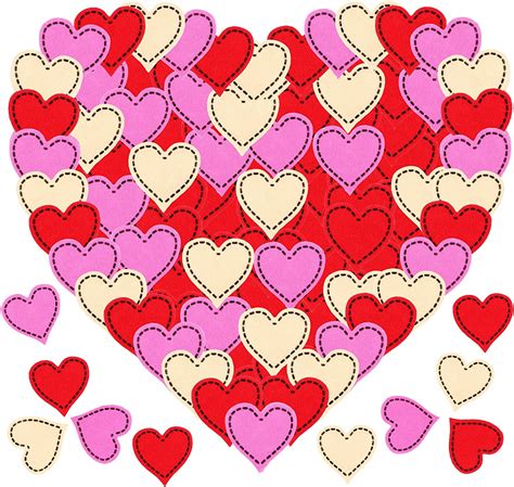 Amazon Valentine S Day Heart Felt Stickers Stitched Felt Heart