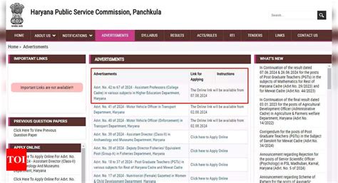 HPSC Assistant Professor Recruitment 2024 Notification For 2424 Posts