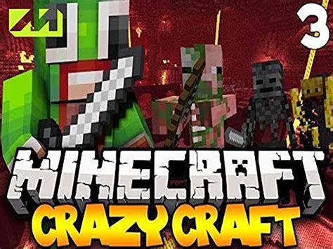 Clip Survival Clip Crazy Minecraft Modded Survival Nether Madness