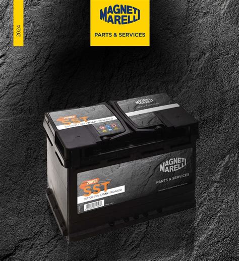 Magneti Marelli Parts And Services ¡nuevo Catálogo De Baterías Magenti