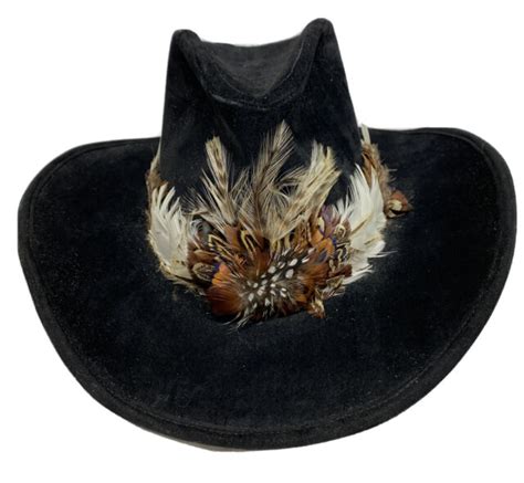 Vintage Burt Reynolds Smokey And The Bandit Cowboy Black Hat Stetson