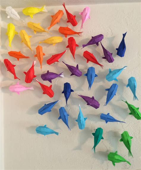 DIY Origami fish - Art & Craft Ideas