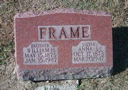 William H Frame 1875 1947 Mémorial Find a Grave