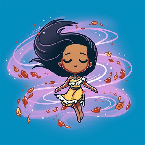 Pocahontas In The Wind Official Disney Tee Teeturtle Fandoms