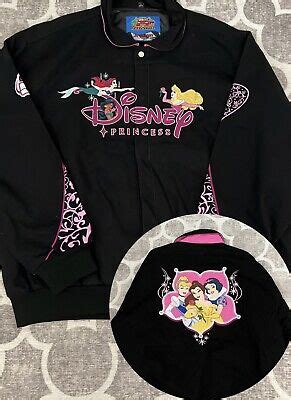 Vintage Disney Princess NASCAR Daytona 500 Denim Jacket Adult 3XL EBay