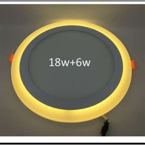 Jual Jual Lampu Downlight Led Panel Inbow 18w 6w 2 Warna Led Panel 18w