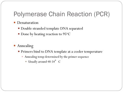 Ppt Polymerase Chain Reaction Pcr Powerpoint Presentation Free Download Id6225592