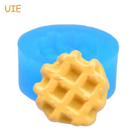 Qyl282u 218mm Waffle Waffer Cookie Silicone Mold Wafer Biscuit Mould Fondant Cupcake Topper