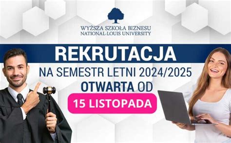 Rekrutacja na studia WSB NLU semestr letni 2024 2025 Twój Sącz