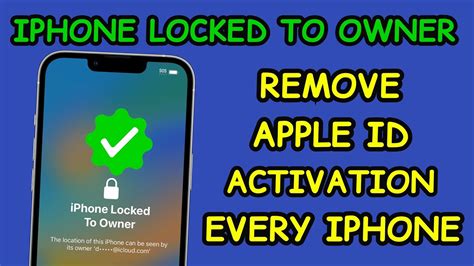 IPhone Locked To Owner Fix Permanently Without Computer How To Unlock