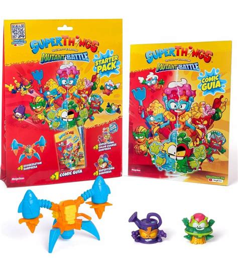 SUPERTHINGS MUTANT BATTLE STARTER PACK DE MAGIC BOX JUGUETES PANRE