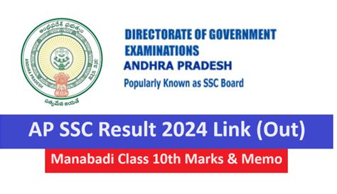 AP SSC Result 2024 Manabadi Link Out Bse Ap Gov In 10th Results 2024