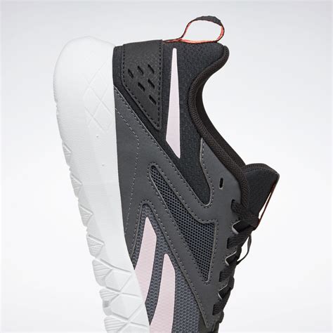 Flexagon Energy 4 Shoes In Core Black Pure Grey 7 Pixel Pink Reebok Official Uk