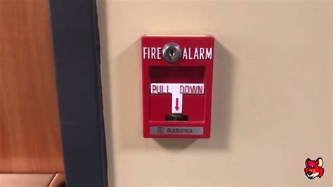 Radionics Fire Alarm Test Youtube