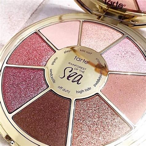 Bảng Phấn Mắt Tarte Rainforest Of The Sea Sizzle Eye Shadow Palette