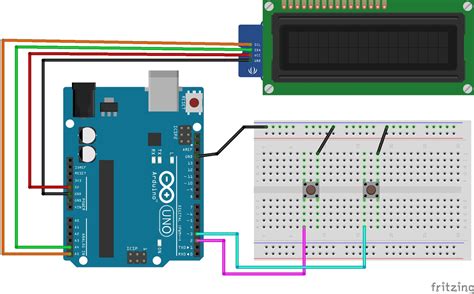 Rangkaian Push Button Arduino