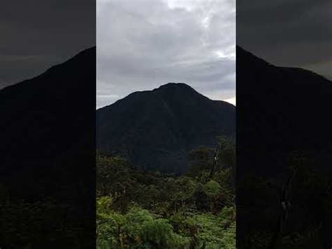 Penampakan Gunung Merapi Dan Gunung Singgalang YouTube