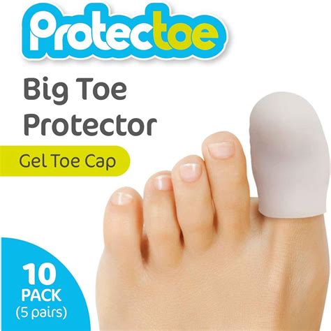 Protectoe Big Toe Protector Non Perforated Extra Strong Design Pack Of 10