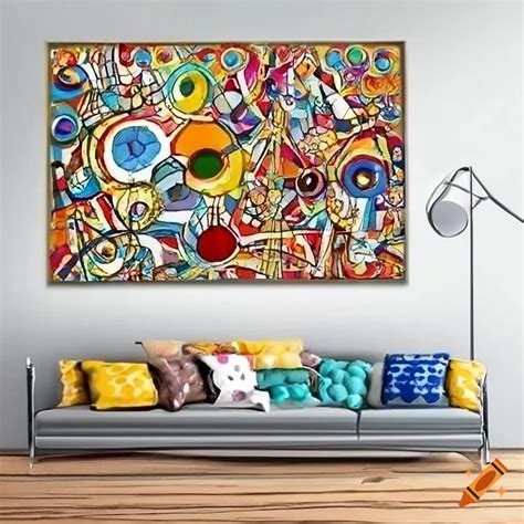 Colorful Wire Art In Art Deco Aboriginal Kandinsky And Kuba Styles