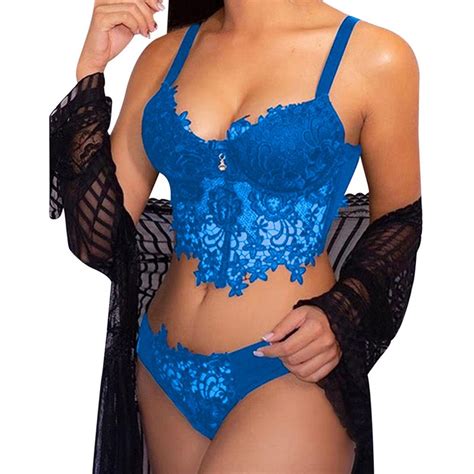 Dondpo Lingerie For Women Lingerie Set Sexy Bra Lace Lingerie Set Sexy