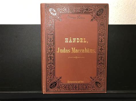 Händel Judas Maccabäus Klavierauszug Kaufen auf Ricardo