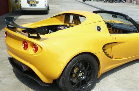 Elise Exige S Carbon Fibre Rear Wing Mm Chord Adjustable Clam Mounted