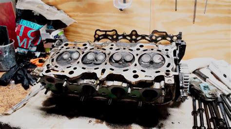 Honda Accord Cylinder Head Removal Youtube