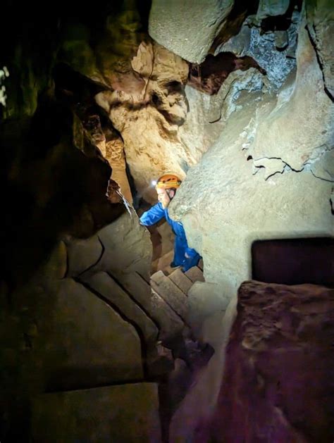 Adventure caving at the Jenolan caves - Four Worn Soles