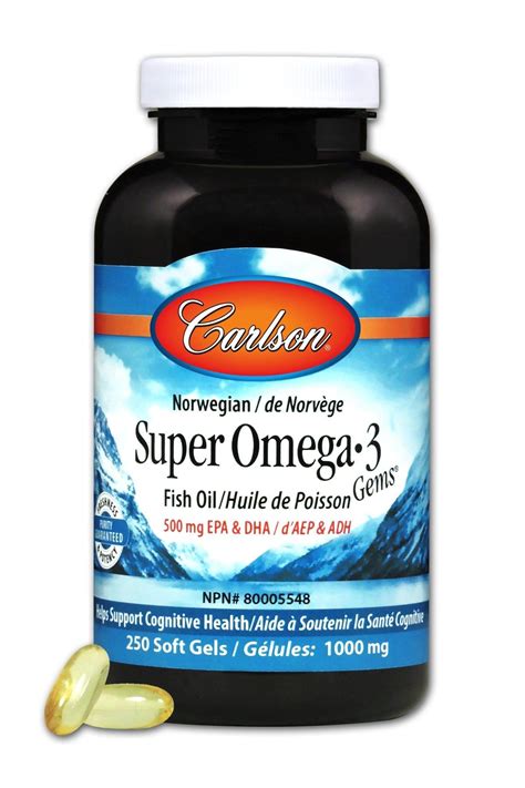 Carlson Super Omega-3 250sg - Nature's Source