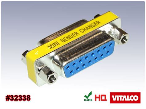 Przejście - Adapter VGA (HD DB15) gn - VGA (HD DB15) gn