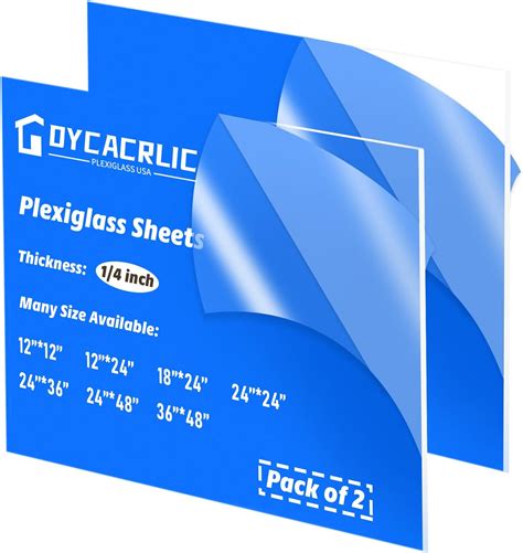 Amazon Clear Acrylic Plexiglass Sheet Thick Cast X