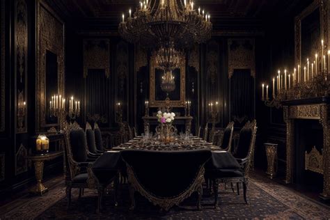 dining room of a luxurious castle by HShadowarts on DeviantArt