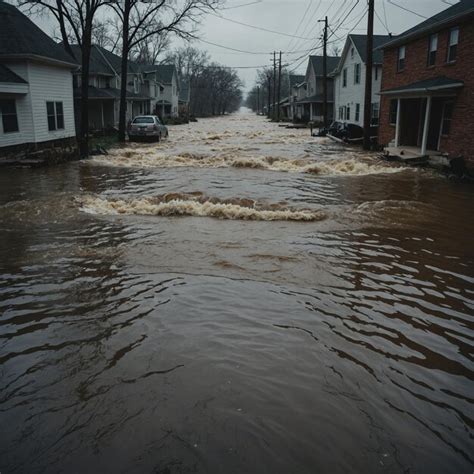 Heavy rain transforms city into a flood zone with streets turned into ...