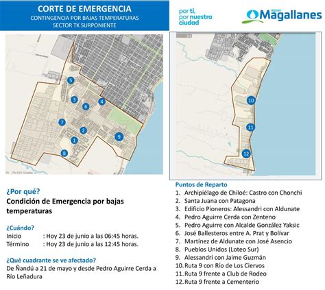 Aguas Magallanes Establece Puntos De Reparto De Agua Potable En Punta