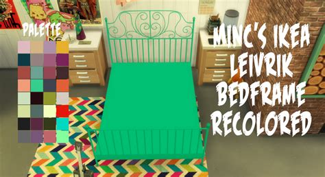 My Sims 4 Blog: Bed Frame Recolors and Rugs by Death's Door