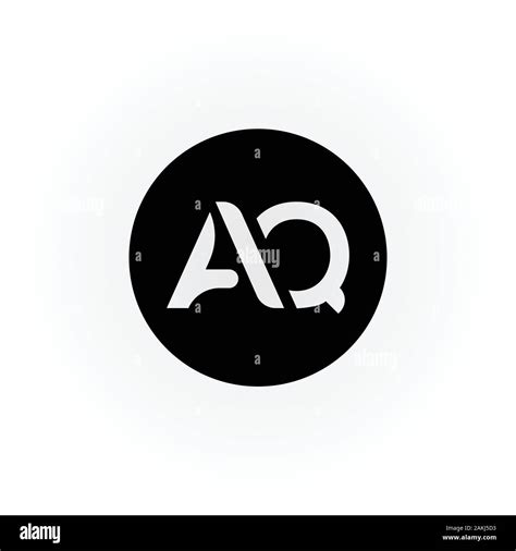 Initial AQ Letter Logo With Creative Modern Business Typography Vector