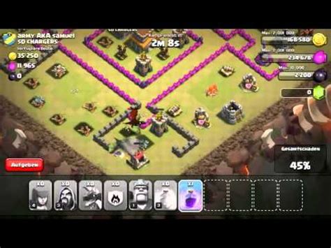 Clash Of Clans Clankrieg Teil Youtube