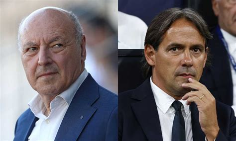 Inter Inzaghi E Marotta Obiettivo Scudetto Ci Riproveremo Per