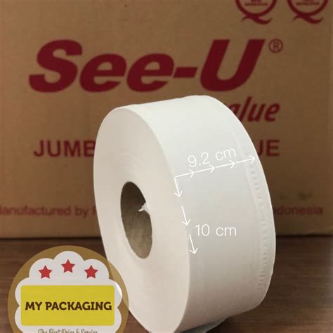 Jual Tissue Jumbo Roll Tisu Tisue See U Sheet Ply Rol