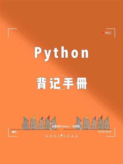 从零开始学python必看《python入门到精通背记手册》，你值得拥有 哔哩哔哩