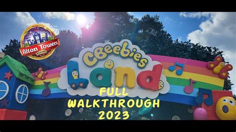 Cbeebies Land Full Walkthrough At Alton Towers Opening Day Youtube