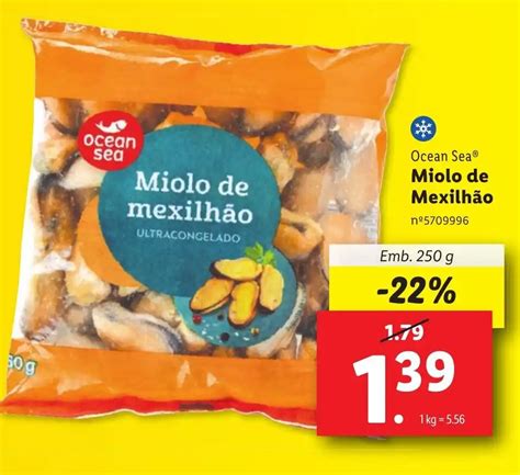 Promo O Ocean Sea Miolo De Mexilh O Emb G Em Lidl