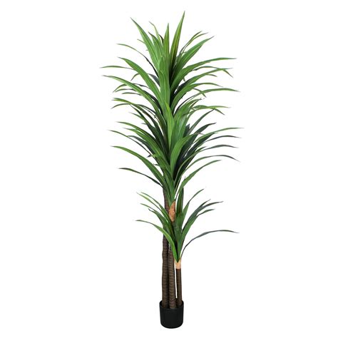 Ypeidn Tropical Yucca Tree Ft Artificial Tree With Plastic Pot For