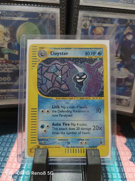 Pokemon Card Expedition Holo Cloyster Hobbies Toys Toys Games On