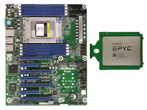 Amd Epyc Asrock Epycd Motherboard Core Mb Sp Pcie X