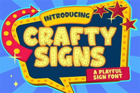 Crafty Signs Font - Dfonts