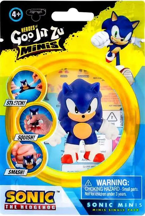 Heroes Of Goo Jit Zu Sonic The Hedgehog MINIS Sonic 2 5 Action Figure